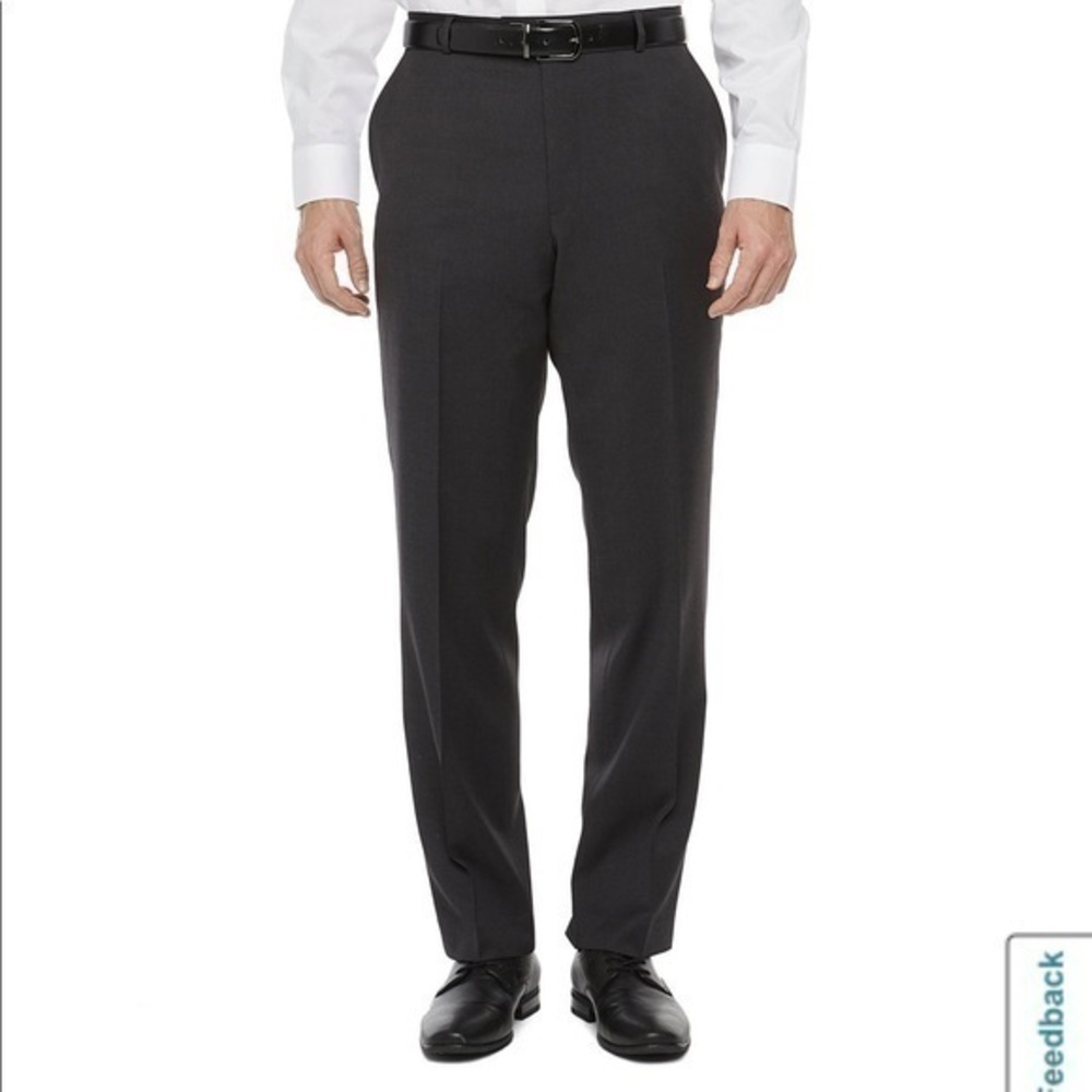 Stafford Suit Separate Classic Fit flat front 29W x 30L